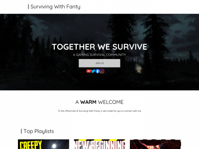 survivingwithfanty.com snapshot