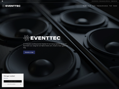 eventtec.dk snapshot