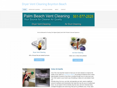 www.palmbeachventcleaning.com snapshot