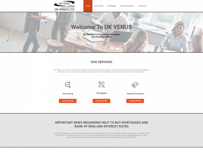 ukvenus.co.uk snapshot
