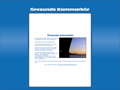 oresundskammarkor.se snapshot