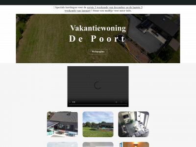 vakantiewoningdepoort.be snapshot