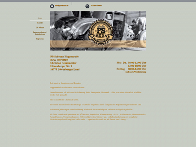 psscheune.de snapshot