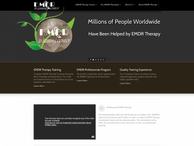 emdrtrainingcenter.com snapshot