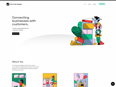 johncolindesigns.com snapshot