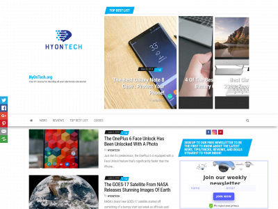 hyontech.org snapshot