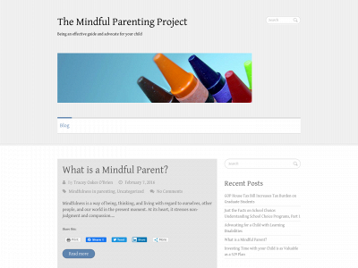 mindfulparentingproject.com snapshot