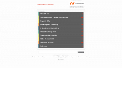 nutsandboltsufo.com snapshot