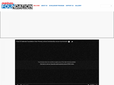 dakindafoundation.org snapshot