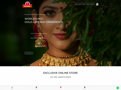 parakkatjewels.com snapshot