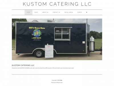 kustomcatering.com snapshot