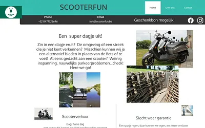 scooterfun.be snapshot