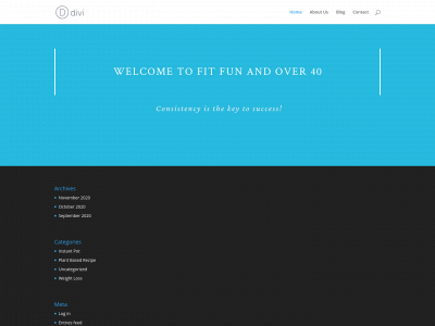 fitfunandover40.com snapshot