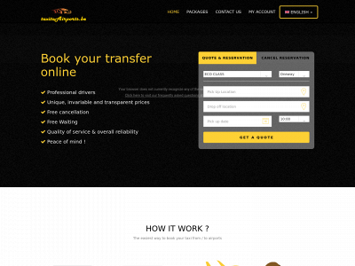 taxitoairports.be snapshot