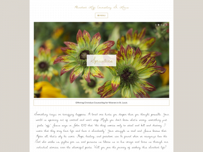 abundantlifecounselingstl.com snapshot