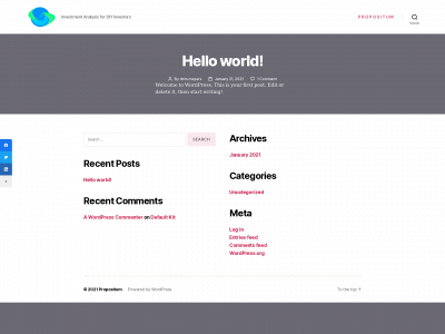 propositumsphere.com snapshot