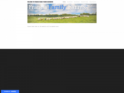 www.francisfamilyfarmskatahdins.com snapshot