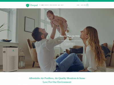 peepalpurifiers.com snapshot