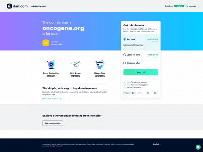oncogene.org snapshot