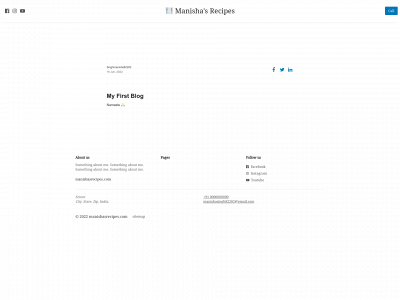 manishasrecipes.com snapshot