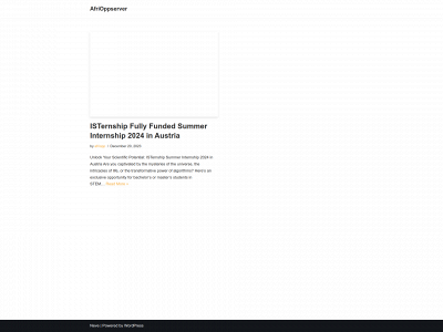 afrioppserver.com snapshot