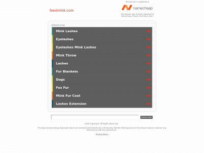 feedmink.com snapshot
