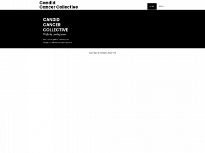 candidcancercollective.co.uk snapshot