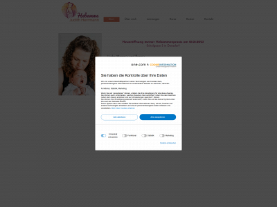 judith-herrmann.de snapshot