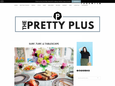 theprettyplus.com snapshot