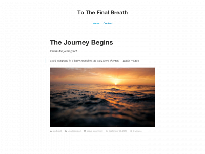 tothefinalbreath.com snapshot