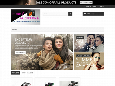 www.hobbybarcelona.com snapshot