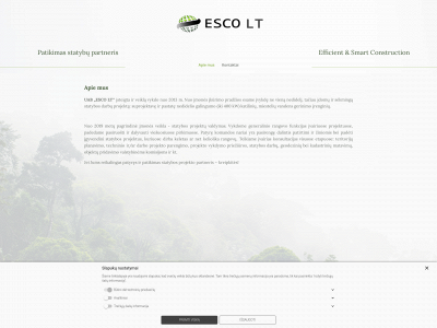 escolt.lt snapshot