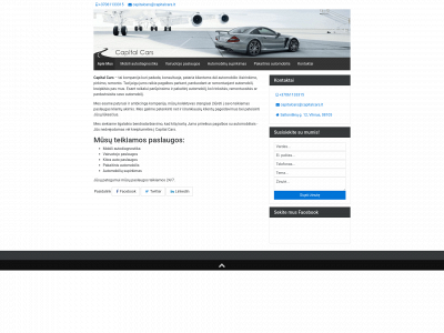 capitalcars.lt snapshot