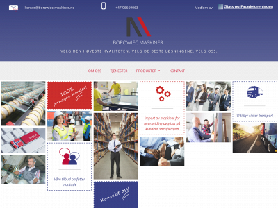 www.borowiec-maskiner.no snapshot