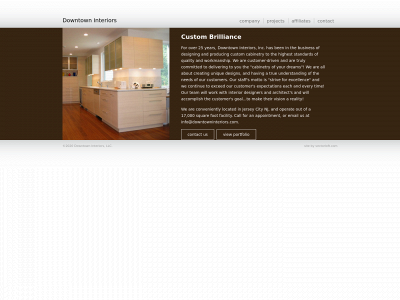 downtowninteriors.com snapshot
