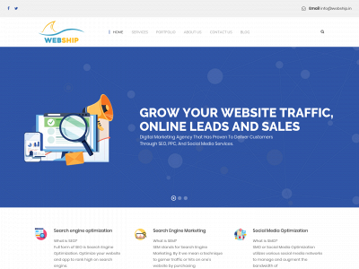 webship.in snapshot