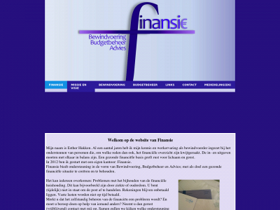 finansie.nl snapshot