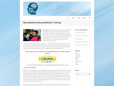 neurohealth-australia.com snapshot