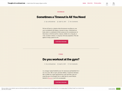thoughtsofaconfusedman.com snapshot