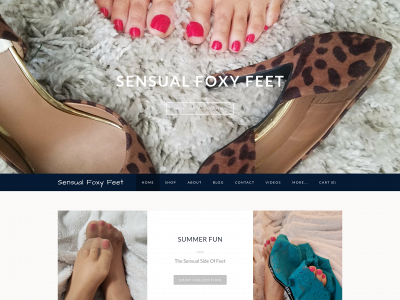 sensualfoxyfeet.com snapshot