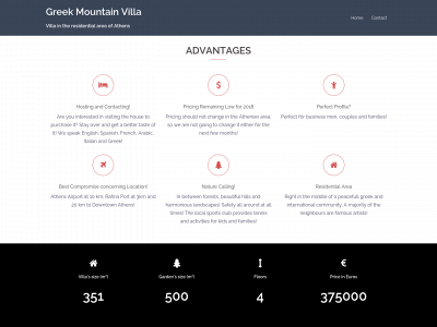 athenian-mountain-villa.com snapshot