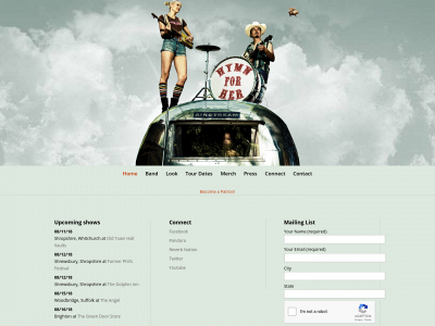 hymnforher.com snapshot