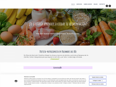clinicadenutricionydieteticauhmami.es snapshot