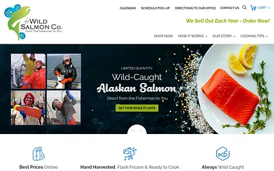 www.thewildsalmonco.com snapshot