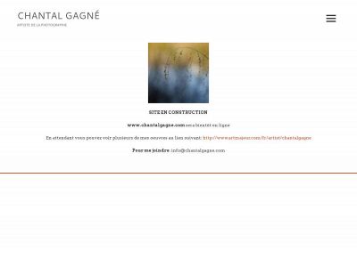 chantalgagne.com snapshot