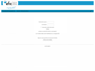 cvtest.efic.es snapshot