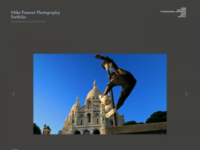 mikeponeros.com snapshot