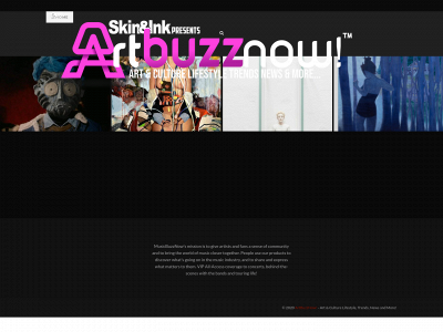 artbuzznow.com snapshot