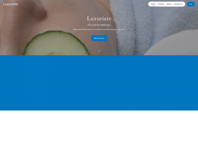 luxuriatehealthspa.com snapshot