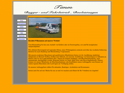 timm-baggerbetrieb.de snapshot